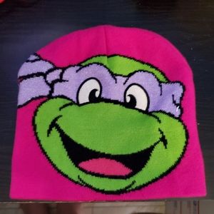 Teenage Mutant Ninja Turtles TMNT Donatello Beanie Hat - Pink - Youth